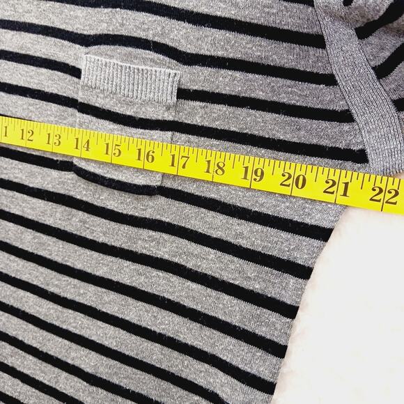 Sweater Women Size M Chiffon Hem Metallic Whimsycore Officecore Calvin Klein - Picture 12 of 16